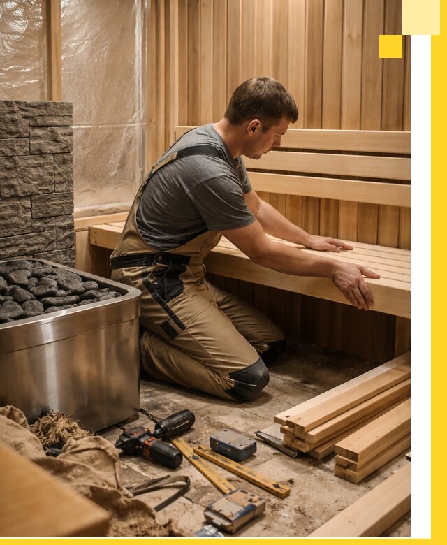 Сауны для дома под ключ с проектированием и монтажом в Сальске