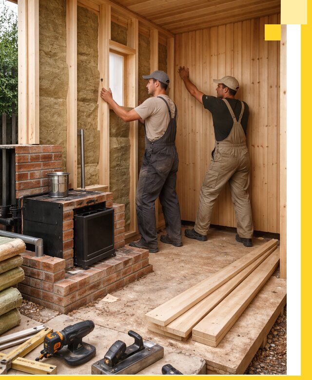 Строительство и установка дачных саун под ключ в Сальске