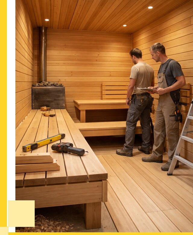 Отделка бань и саун в Сальске по цене от 4576 р. | ЭриданСлс