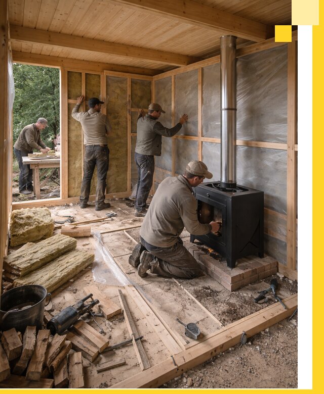 Профессиональный монтаж бань под ключ в Сальске для дома