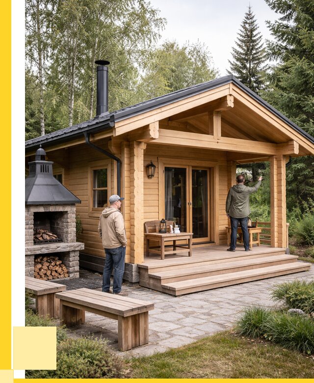 Деревянные бани под ключ в Сальске от 457560 р. | ЭриданСлс