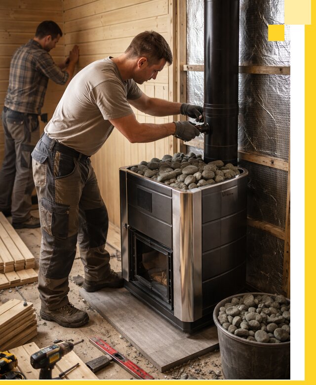 Проектирование и строительство парилок для бани в Сальске под ключ