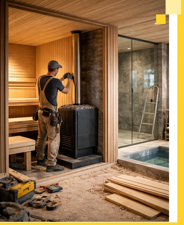 Полное строительство банных комплексов под ключ в Сальске