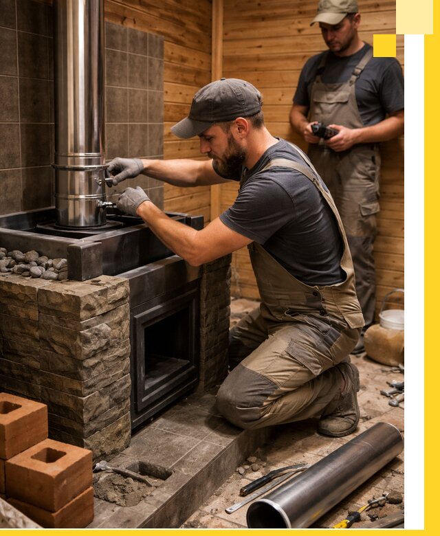 Изготовление и установка банных печей под ключ в Сальске