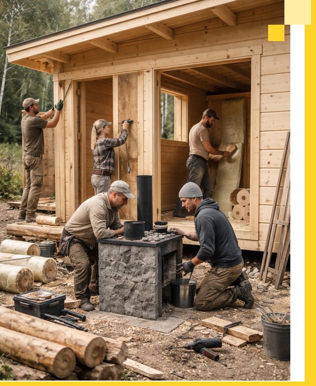 Купить баню под ключ в Сальске строительство монтаж отделка