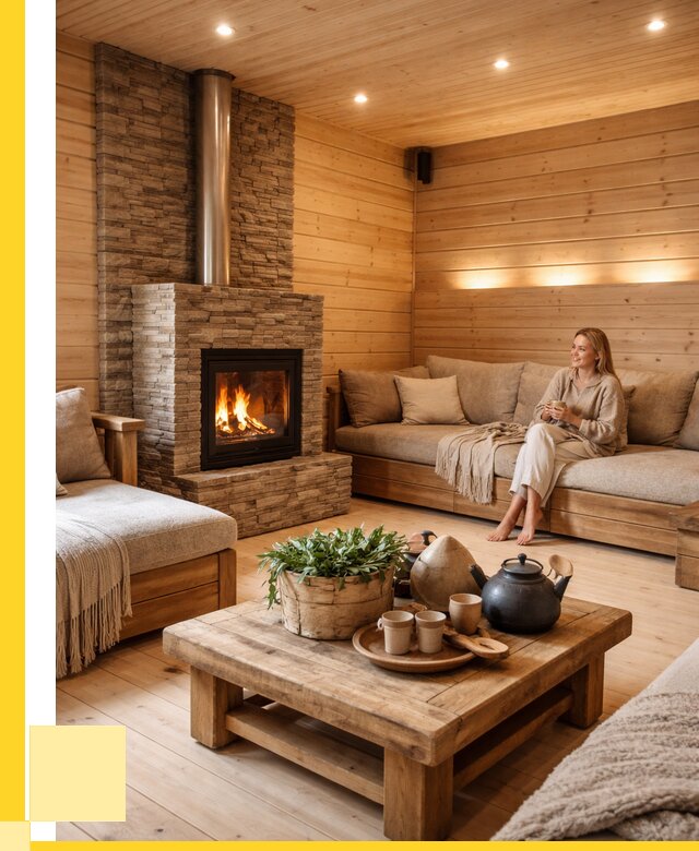 Проект бани с комнатой отдыха в Сальске от 35588 р. | ЭриданСлс