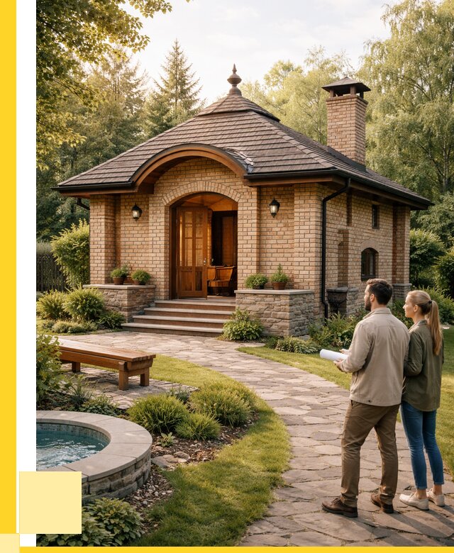 Проект кирпичной бани в Сальске от 30504 р. | ЭриданСлс