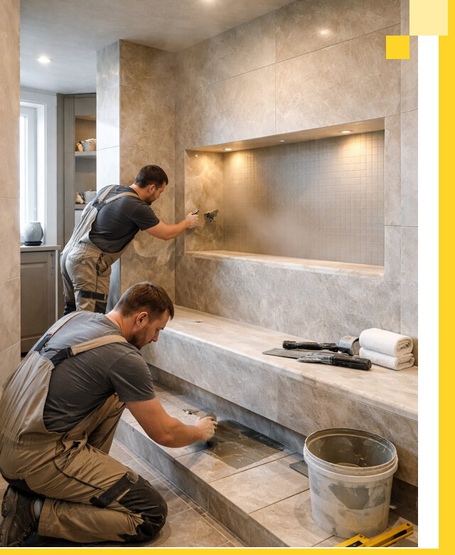 Профессиональное строительство хамама в квартире в Сальске