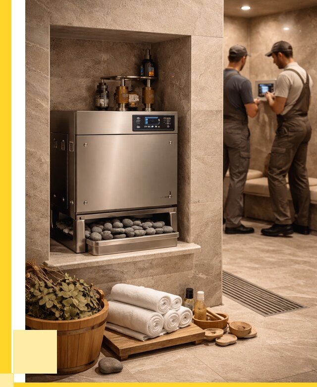 Парогенераторы для хамама в Сальске от 76260 р. | ЭриданСлс