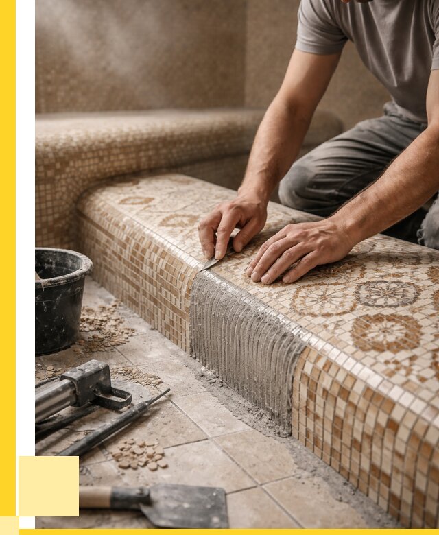 Плитка для хамама под ключ в Сальске от 3559 р. | ЭриданСлс